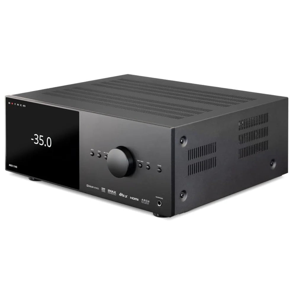 Seitenansicht AV-Receiver