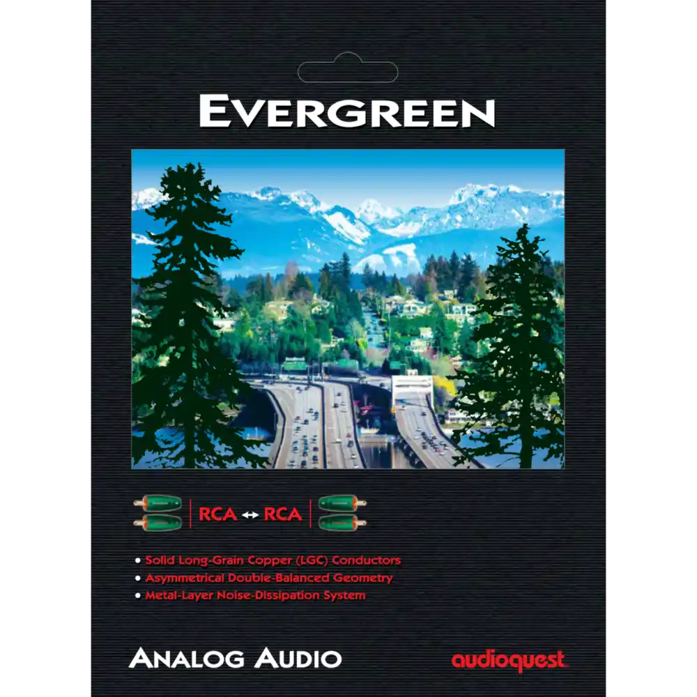 AudioQuest Evergreen RCA | 3.5mm Klinke | Varianten und Längen