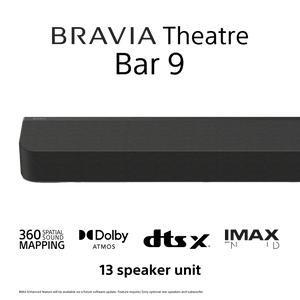 BRAVIA Theatre Bar 9 – Einzel-Soundbar mit 360 Spatial Sound Mapping & Dolby Atmos®