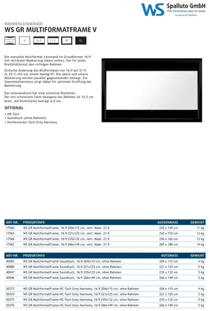 WS GR Multiframe V Soundtuch Datenblatt