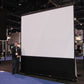 Elite Screens - EZ Cinema - Mobile Kofferleinwand - mit dem MaxWhite Tuch